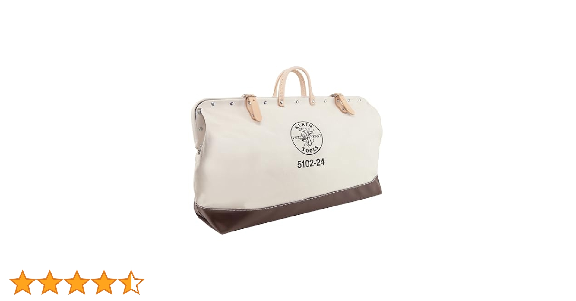  TOOLS クラインツールス バッグ 5102-24 Klein Tools 5102-24 Heavy Duty Natural Canvas Tool Bag, Tool